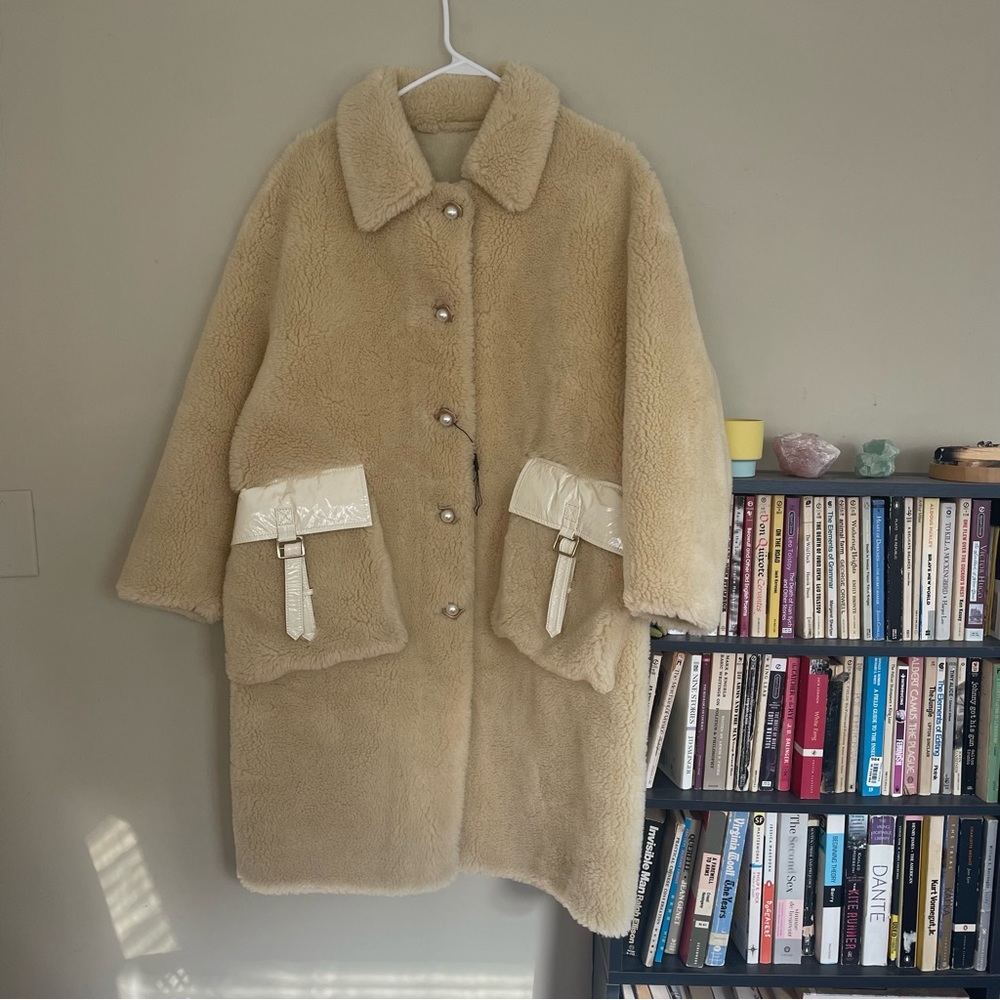 Faux Shearling Oversized Teddy Bear Coat